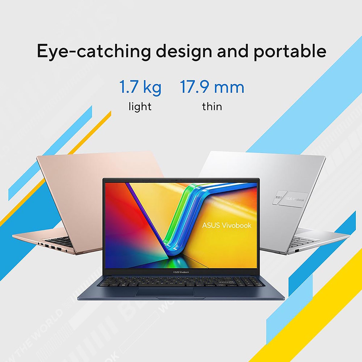 ASUS Vivobook 15 X1504VA-NJ1618W Intel® Core™ i5 i5-1334U Laptop 39.6 cm (15.6") Full HD 8 GB DDR4-SDRAM 512 GB SSD Wi-Fi 6 (802.11ax) Windows 11 Home Silver - Image 8