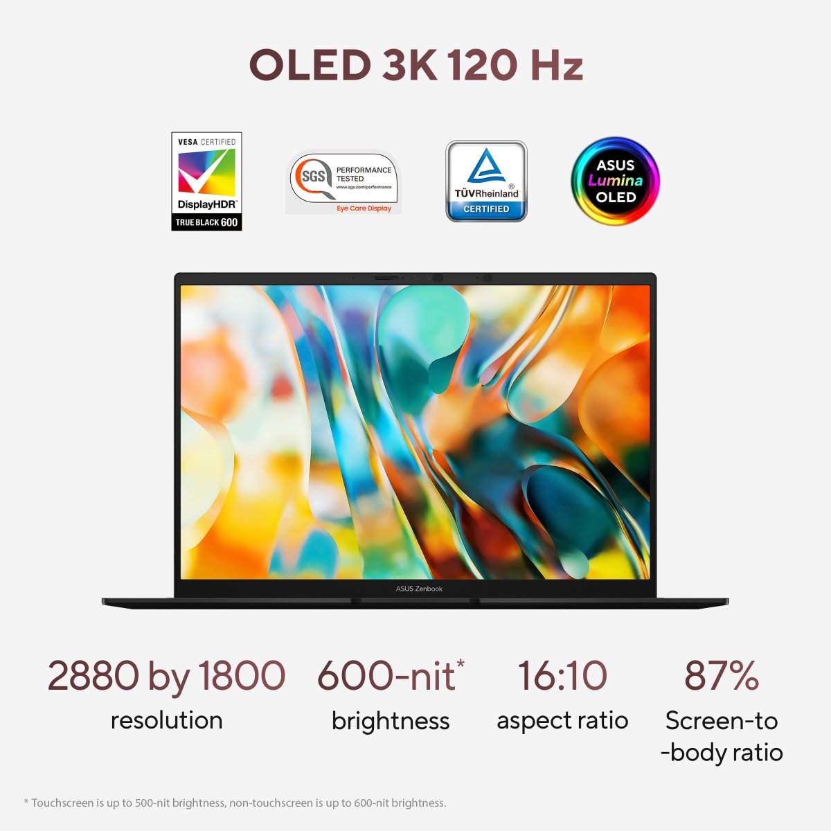 ASUS Zenbook 14 OLED UM3406KA-PP005W AMD Ryzen AI 7 PRO 350 Laptop 35.6 cm (14") 3K 16 GB LPDDR5x-SDRAM 1 TB SSD Wi-Fi 6E (802.11ax) Windows 11 Home Black - Image 11