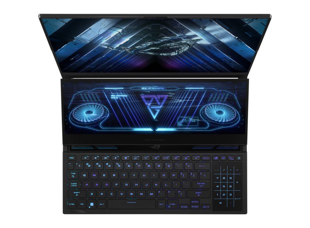 ASUS ROG Zephyrus Duo 16 GX650PY-NM010W AMD Ryzen™ 9 7945HX Laptop 40.6 cm (16") WQXGA 32 GB DDR5-SDRAM 2 TB SSD NVIDIA GeForce RTX 4090 Wi-Fi 6E (802.11ax) Windows 11 Home Black - Image 2