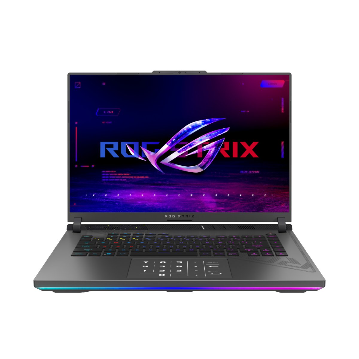 ASUS ROG Strix G16 G614JI-N4046W Intel® Core™ i9 i9-13980HX Laptop 40.6 cm (16") WQXGA 16 GB DDR5-SDRAM 1 TB SSD NVIDIA GeForce RTX 4070 Wi-Fi 6E (802.11ax) Windows 11 Home Green, Grey - Image 2