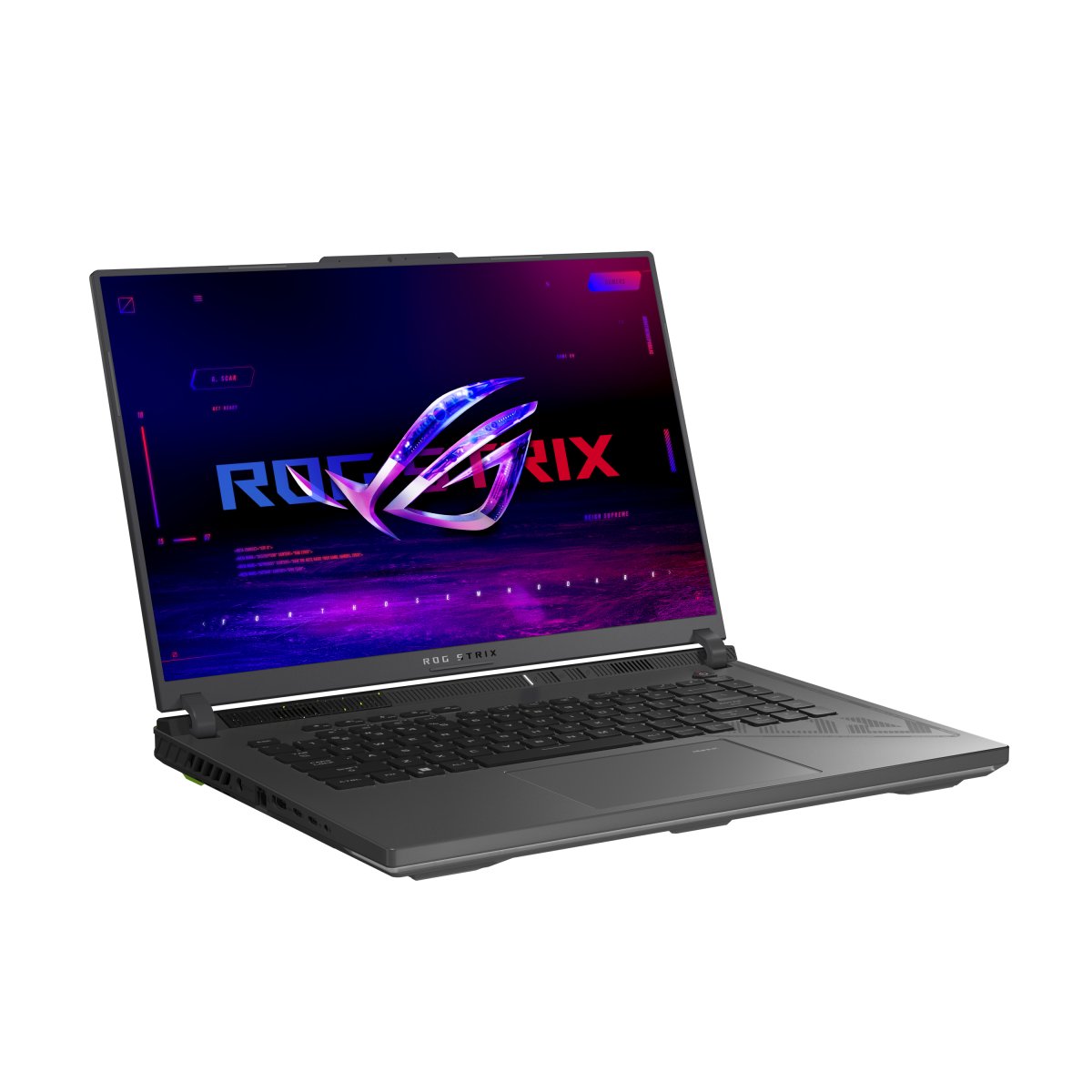 ASUS ROG Strix G16 G614JI-N4046W Intel® Core™ i9 i9-13980HX Laptop 40.6 cm (16") WQXGA 16 GB DDR5-SDRAM 1 TB SSD NVIDIA GeForce RTX 4070 Wi-Fi 6E (802.11ax) Windows 11 Home Green, Grey - Image 7
