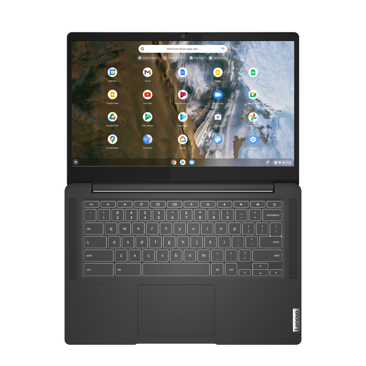 Lenovo IdeaPad 5 Chrome 14ITL6 Intel® Core™ i3 i3-1115G4 Chromebook 35.6 cm (14") Touchscreen Full HD 4 GB LPDDR4x-SDRAM 256 GB SSD Wi-Fi 6 (802.11ax) ChromeOS UK English Grey - Image 6