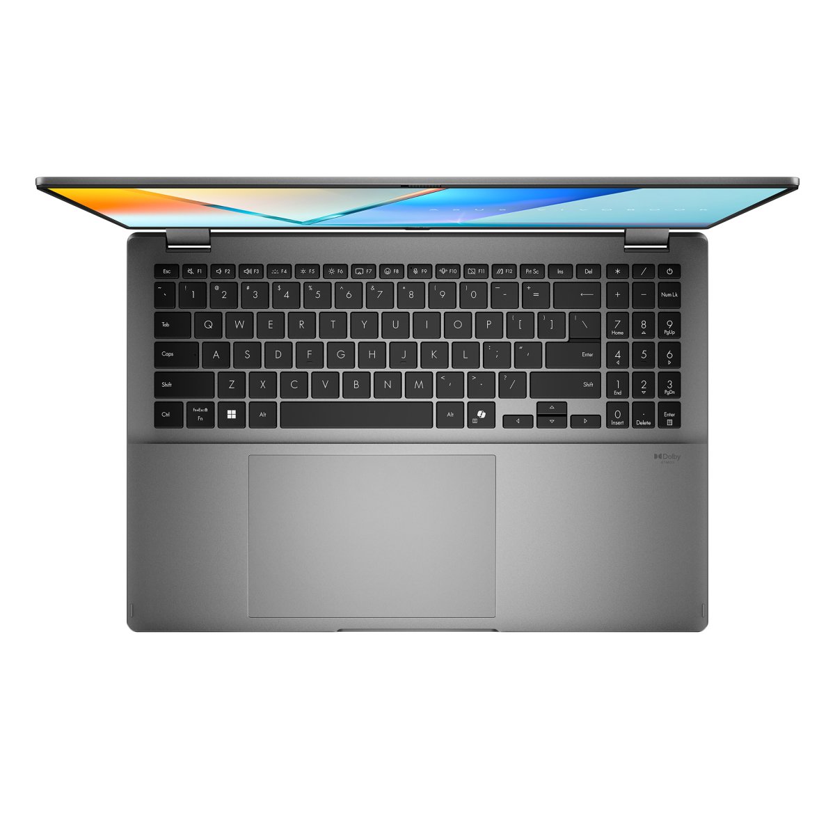 ASUS Vivobook 14 Flip TP3407SA-QL010W Copilot+ PC Intel Core Ultra 7 256V Hybrid (2-in-1) 35.6 cm (14") Touchscreen WUXGA 16 GB LPDDR5x-SDRAM 1 TB SSD Wi-Fi 7 (802.11be) Windows 11 Home Grey - Image 5
