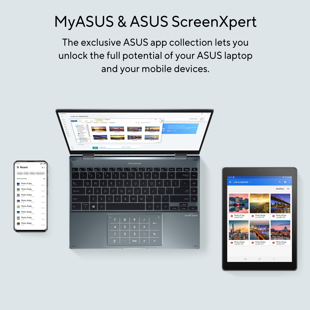 ASUS Zenbook 14 Flip OLED UP5401ZA-KN056W Intel® Core™ i5 i5-12500H Hybrid (2-in-1) 35.6 cm (14") Touchscreen 2.8K 16 GB LPDDR5-SDRAM 512 GB SSD Wi-Fi 6E (802.11ax) Windows 11 Home Grey - Image 24