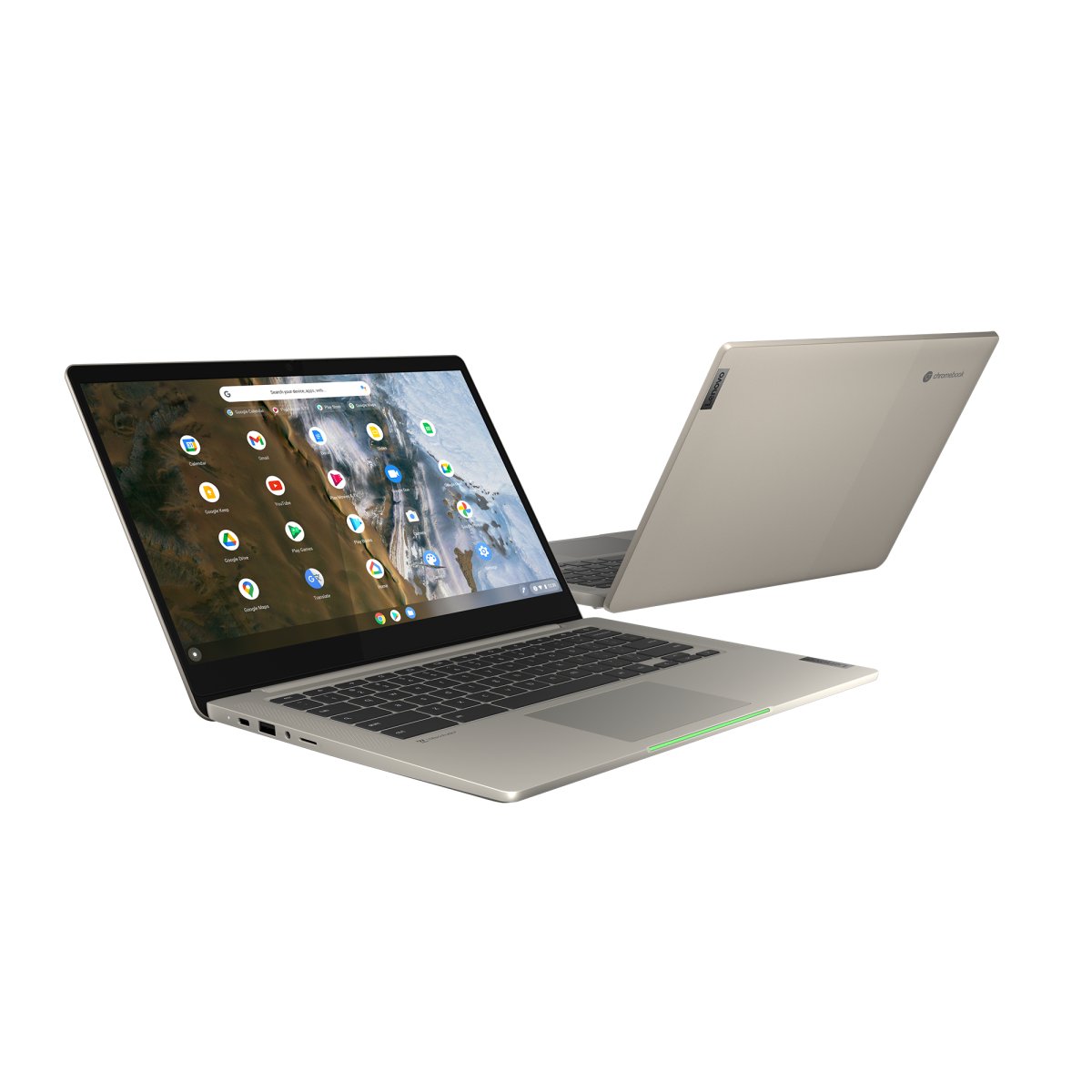 Lenovo IdeaPad 5 Chrome 14ITL6 Intel® Core™ i3 i3-1115G4 Chromebook 35.6 cm (14") Touchscreen Full HD 4 GB LPDDR4x-SDRAM 128 GB SSD Wi-Fi 6 (802.11ax) ChromeOS UK English Sand - Image 8