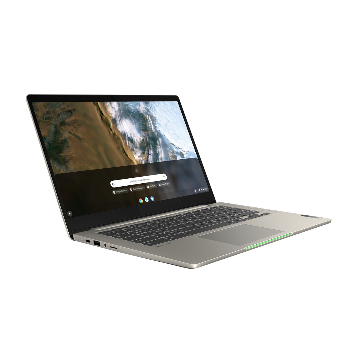Lenovo IdeaPad 5 Chrome 14ITL6 Intel® Core™ i3 i3-1115G4 Chromebook 35.6 cm (14") Touchscreen Full HD 4 GB LPDDR4x-SDRAM 128 GB SSD Wi-Fi 6 (802.11ax) ChromeOS UK English Sand - Image 4