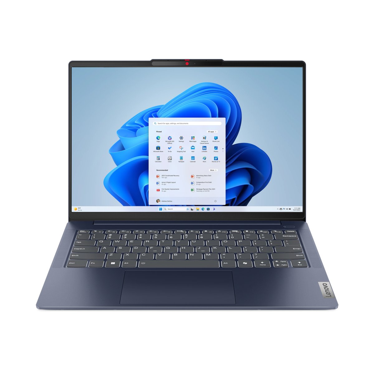 Lenovo IdeaPad Slim 5 14IMH9 Intel Core Ultra 7 155H Laptop 35.6 cm (14") WUXGA 32 GB LPDDR5x-SDRAM 1 TB SSD Wi-Fi 6E (802.11ax) Windows 11 Home UK English Blue