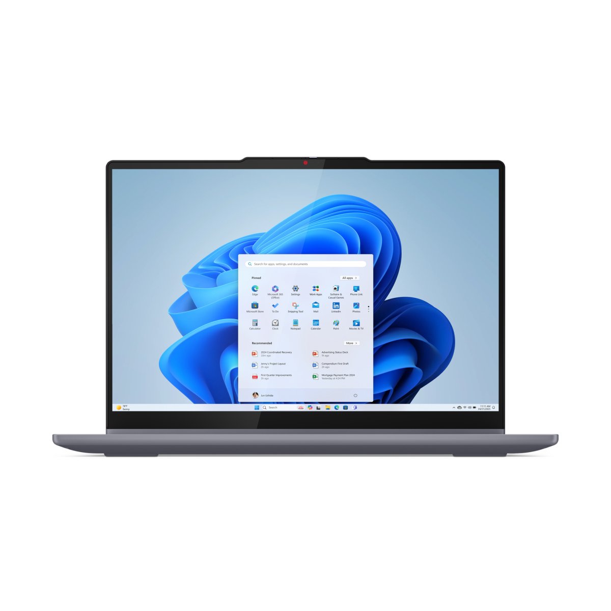 Lenovo IdeaPad 5 2-in-1 14AKP10 Copilot+ PC AMD Ryzen™ AI 5 340 Hybrid (2-in-1) 35.6 cm (14") Touchscreen WUXGA 16 GB LPDDR5x-SDRAM 512 GB SSD Wi-Fi 7 (802.11be) Windows 11 Home English Grey - Image 4