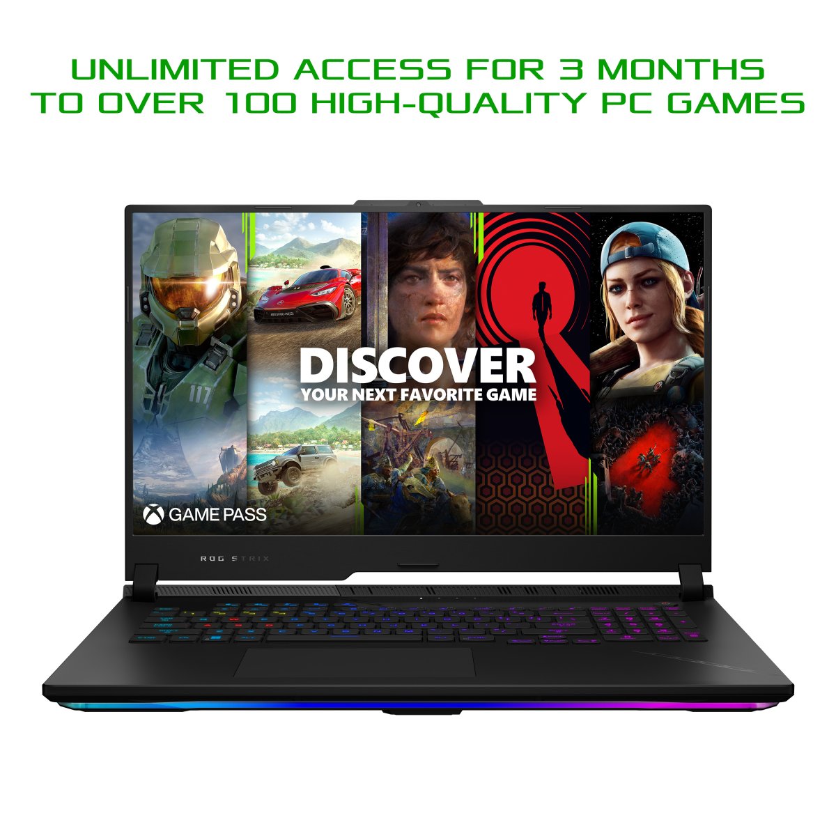 ASUS ROG Strix SCAR 17 G733PYV-LL046W AMD Ryzen™ 9 7945HX3D Laptop 43.9 cm (17.3") Wide Quad HD 32 GB DDR5-SDRAM 2 TB SSD NVIDIA GeForce RTX 4090 Wi-Fi 6E (802.11ax) Windows 11 Home Black - Image 3