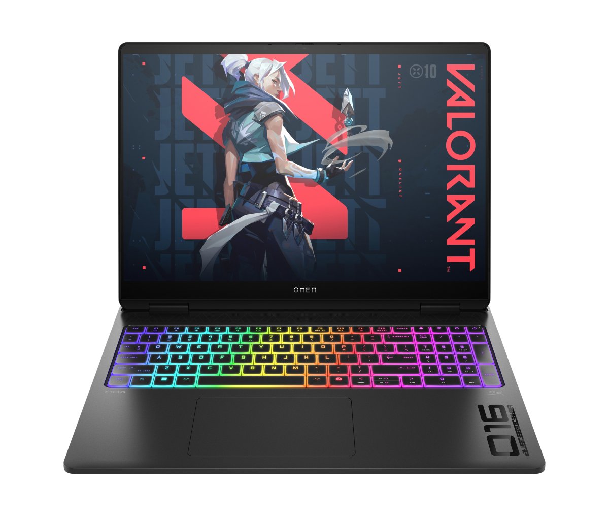 HP OMEN MAX 16-ah0007na Intel Core Ultra 9 275HX Laptop 40.6 cm (16") WQXGA 32 GB DDR5-SDRAM 1 TB SSD NVIDIA GeForce RTX 5080 Wi-Fi 7 (802.11be) Windows 11 Home AI PC Black