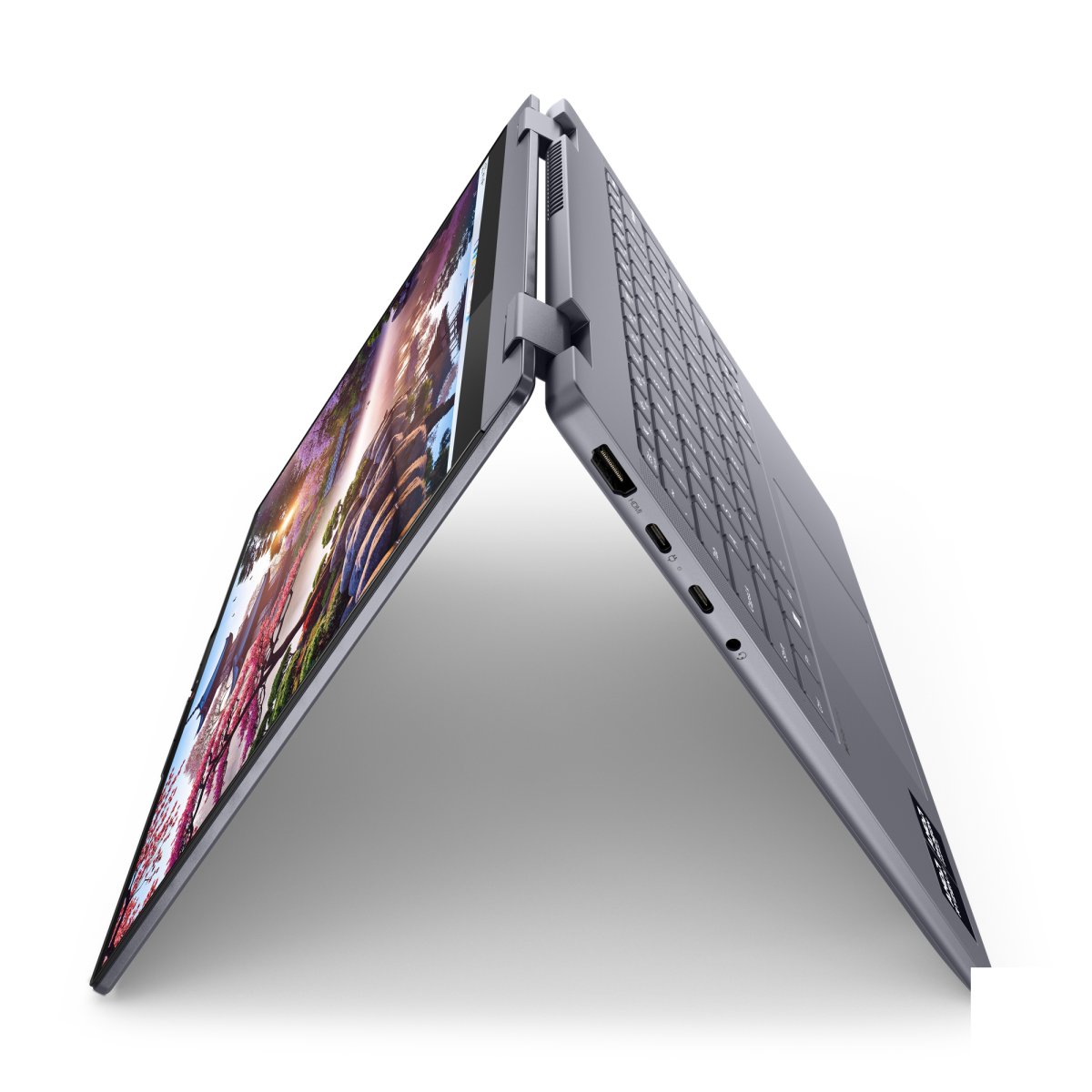 Lenovo IdeaPad 5 2-in-1 14AKP10 Copilot+ PC AMD Ryzen™ AI 5 340 Hybrid (2-in-1) 35.6 cm (14") Touchscreen WUXGA 16 GB LPDDR5x-SDRAM 512 GB SSD Wi-Fi 7 (802.11be) Windows 11 Home English Grey - Image 16