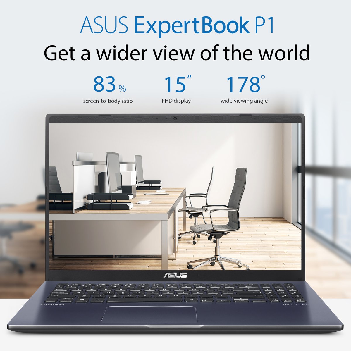 ASUS ExpertBook P1 P1503CV-515X Intel Core 5 210H Laptop 39.6 cm (15.6") Full HD 16 GB DDR5-SDRAM 512 GB SSD Wi-Fi 6 (802.11ax) Windows 11 Pro Grey - Image 29