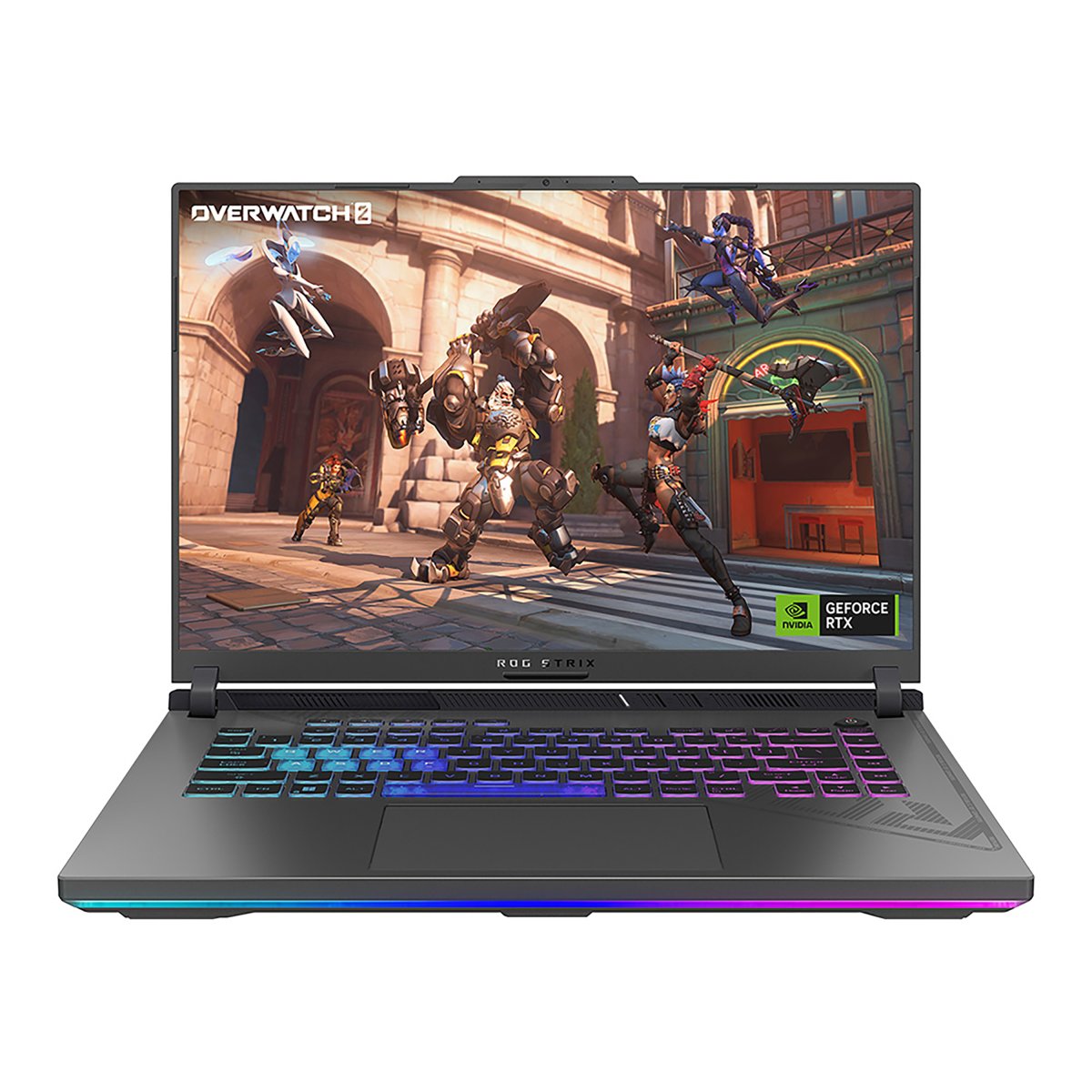 ASUS ROG Strix G16 G614JV-N3153W Intel® Core™ i7 i7-13650HX Laptop 40.6 cm (16") WUXGA 16 GB DDR5-SDRAM 1 TB SSD NVIDIA GeForce RTX 4060 Wi-Fi 6E (802.11ax) Windows 11 Home Black, Green, Grey - Image 2