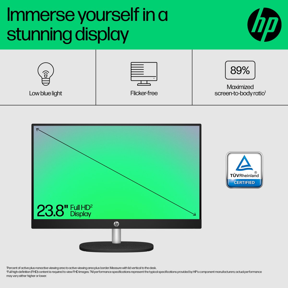 HP 24 -cr0063na PC Intel® Core™ i3 i3-N300 60.5 cm (23.8") 1920 x 1080 pixels All-in-One PC 8 GB DDR4-SDRAM 256 GB SSD Windows 11 Home Wi-Fi 6 (802.11ax) White - Image 7