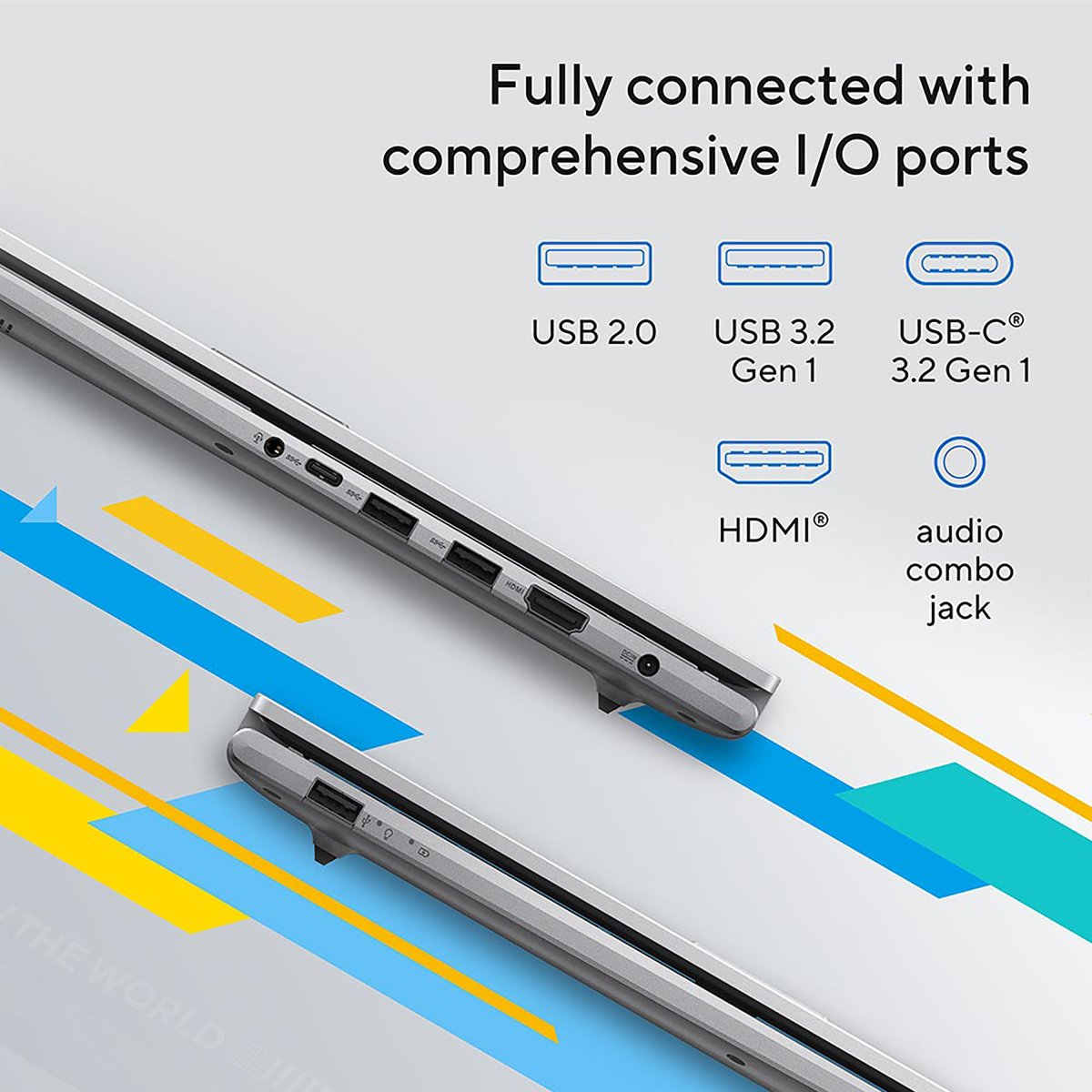 ASUS Vivobook 17 X1704VA-AU674W Intel® Core™ i3 i3-1315U Laptop 43.9 cm (17.3") Full HD 8 GB DDR4-SDRAM 512 GB SSD Wi-Fi 6 (802.11ax) Windows 11 Home Silver - Image 6