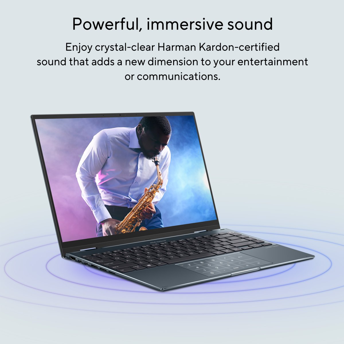 ASUS Zenbook 14 Flip OLED UP5401ZA-KN056W Intel® Core™ i5 i5-12500H Hybrid (2-in-1) 35.6 cm (14") Touchscreen 2.8K 16 GB LPDDR5-SDRAM 512 GB SSD Wi-Fi 6E (802.11ax) Windows 11 Home Grey - Image 25