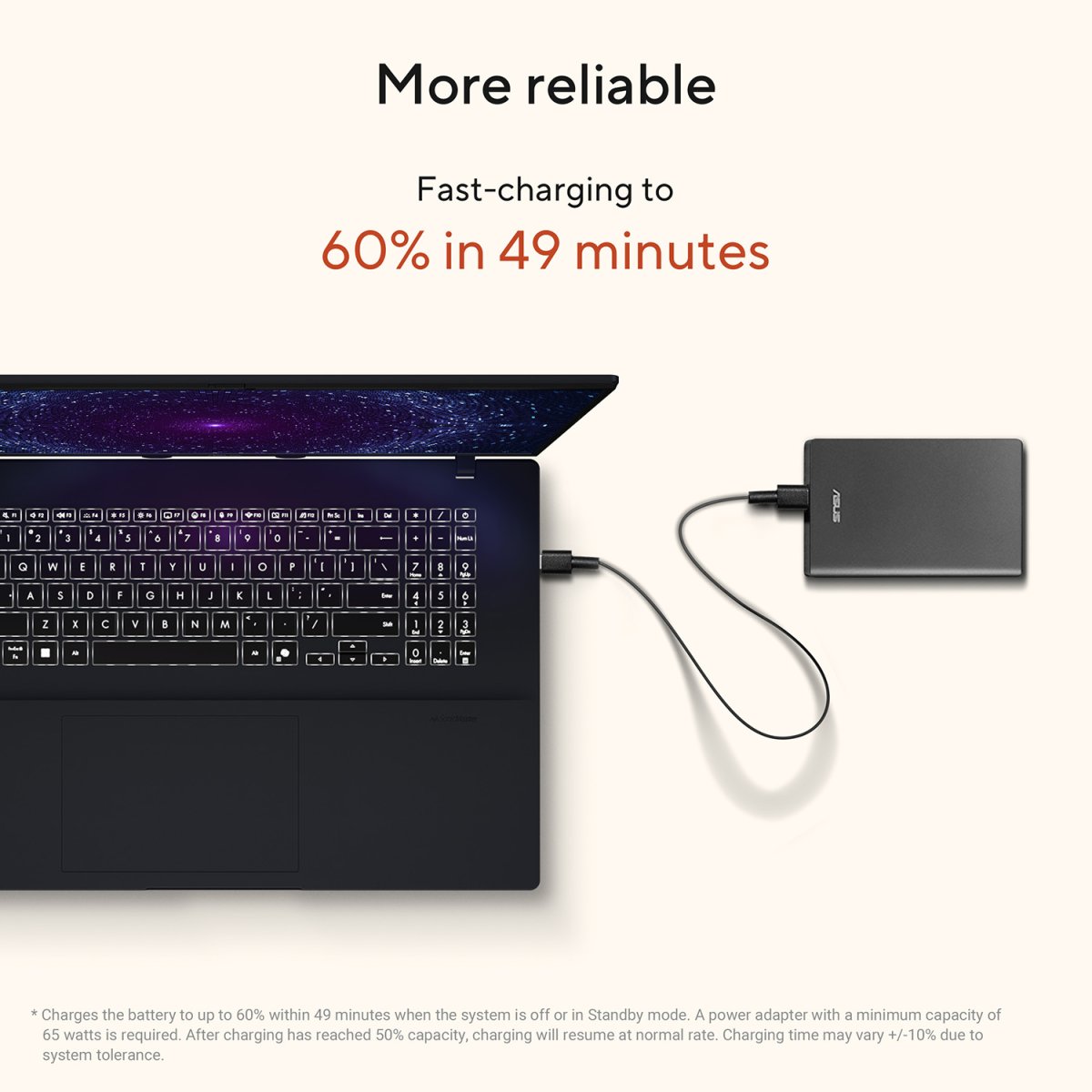 ASUS Vivobook 18 M1807GA-S8012W AMD Ryzen™ AI 5 430 Laptop 45.7 cm (18") WUXGA 16 GB DDR5-SDRAM 1 TB SSD Wi-Fi 6 (802.11ax) Windows 11 Home Blue - Image 16