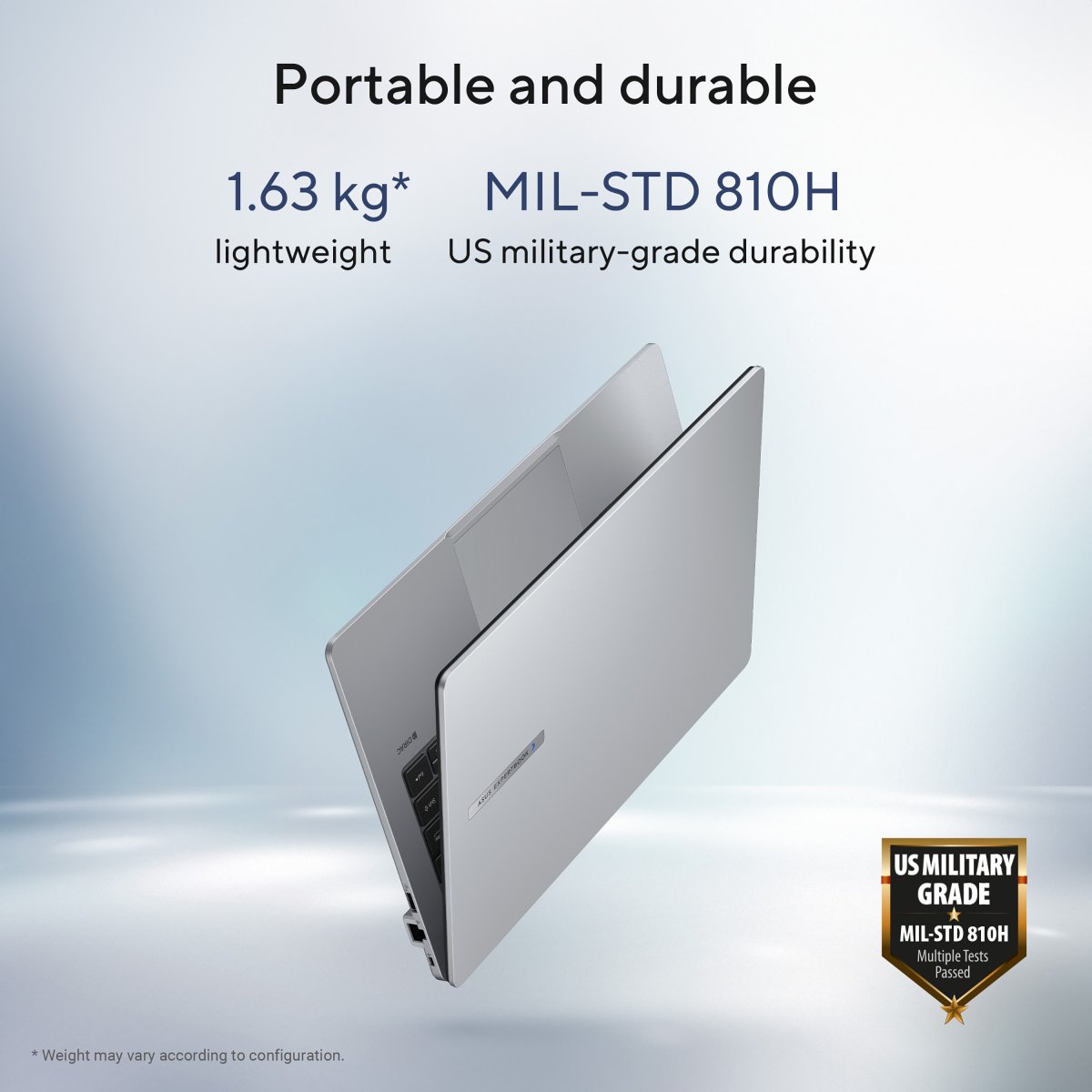ASUS ExpertBook P1 P1503CV-515X Intel Core 5 210H Laptop 39.6 cm (15.6") Full HD 16 GB DDR5-SDRAM 512 GB SSD Wi-Fi 6 (802.11ax) Windows 11 Pro Grey - Image 25