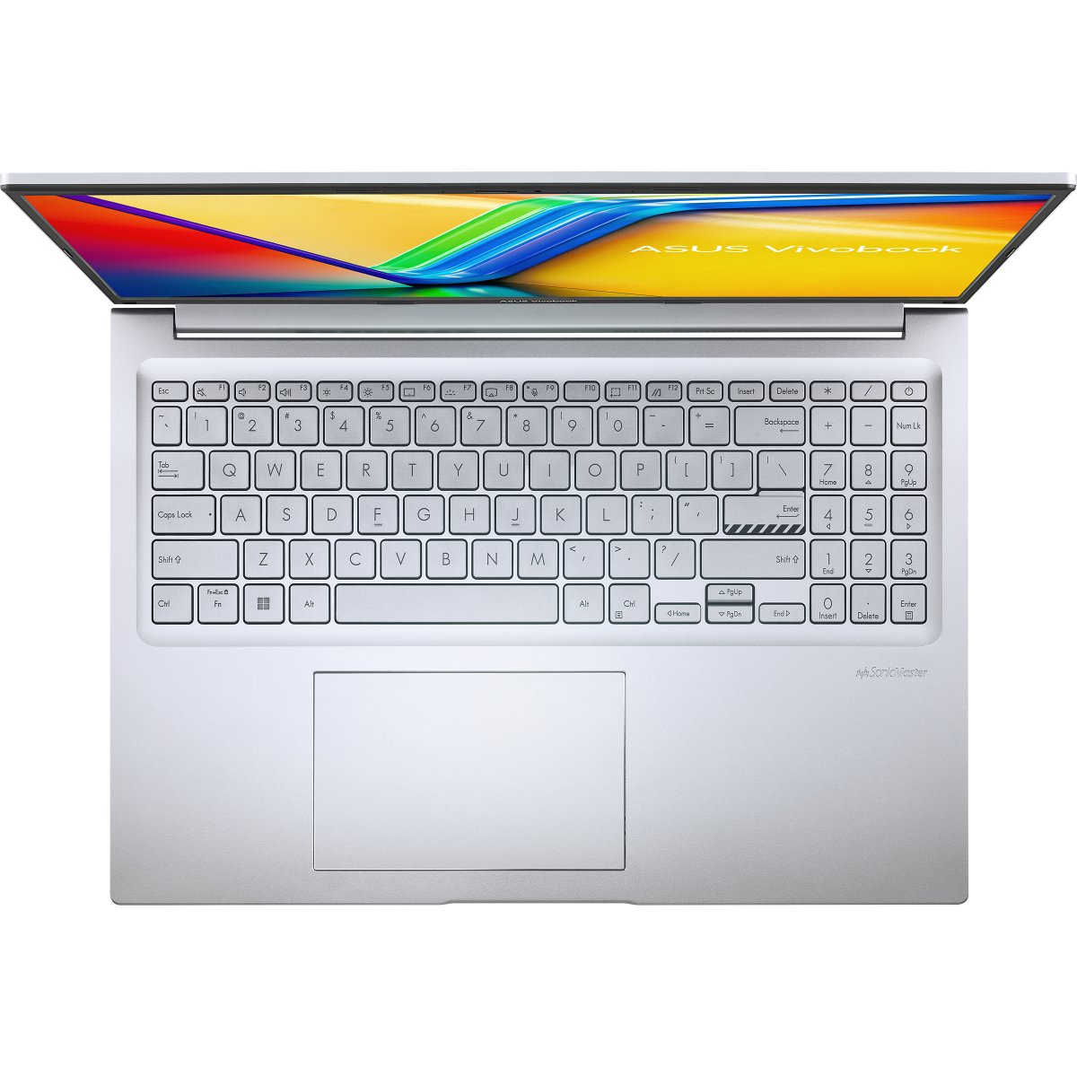 ASUS Vivobook 16 M1605YA-MB333W AMD Ryzen™ 5 7530U Laptop 40.6 cm (16") WUXGA 8 GB DDR4-SDRAM 512 GB SSD Wi-Fi 6E (802.11ax) Windows 11 Home Silver - Image 5