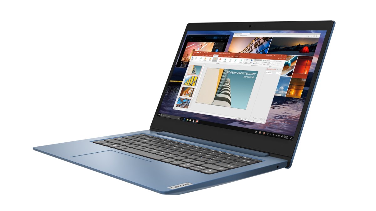 Lenovo IdeaPad 1 14IGL05 Intel® Celeron® N N4020 Laptop 35.6 cm (14") HD 4 GB DDR4-SDRAM 64 GB eMMC Wi-Fi 5 (802.11ac) Windows 11 Home in S mode UK English Blue - Image 2