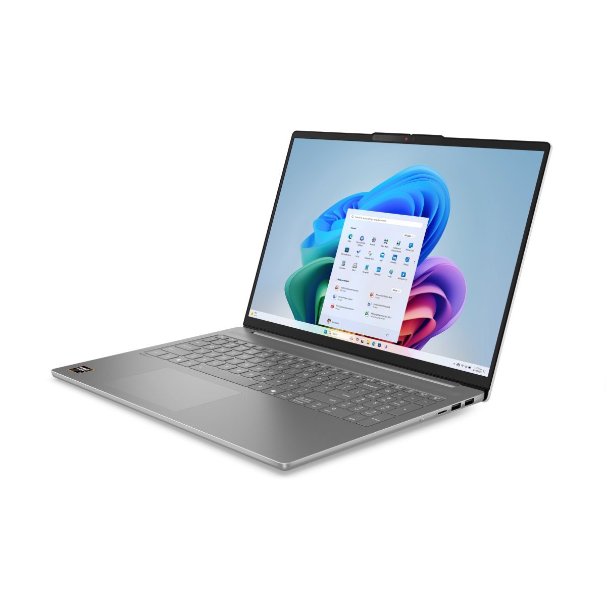 Lenovo IdeaPad Slim 5 16AKP10 Copilot+ PC AMD Ryzen™ AI 7 350 Laptop 40.6 cm (16") WUXGA 24 GB DDR5-SDRAM 1 TB SSD Wi-Fi 7 (802.11be) Windows 11 Home English Grey - Image 12