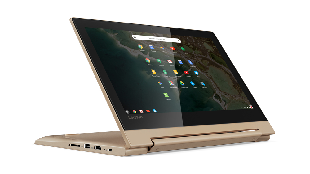 Lenovo Chromebook C330 MediaTek MT8173C 29.5 cm (11.6") Touchscreen HD 4 GB LPDDR3-SDRAM 32 GB eMMC Wi-Fi 5 (802.11ac) ChromeOS UK English Champagne - Image 2