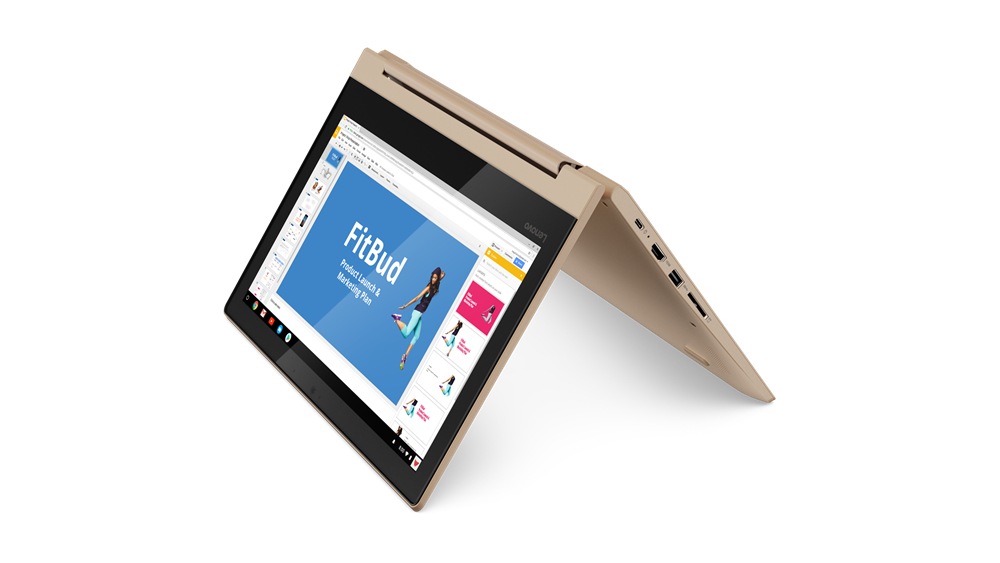 Lenovo Chromebook C330 MediaTek MT8173C 29.5 cm (11.6") Touchscreen HD 4 GB LPDDR3-SDRAM 32 GB eMMC Wi-Fi 5 (802.11ac) ChromeOS UK English Champagne - Image 16