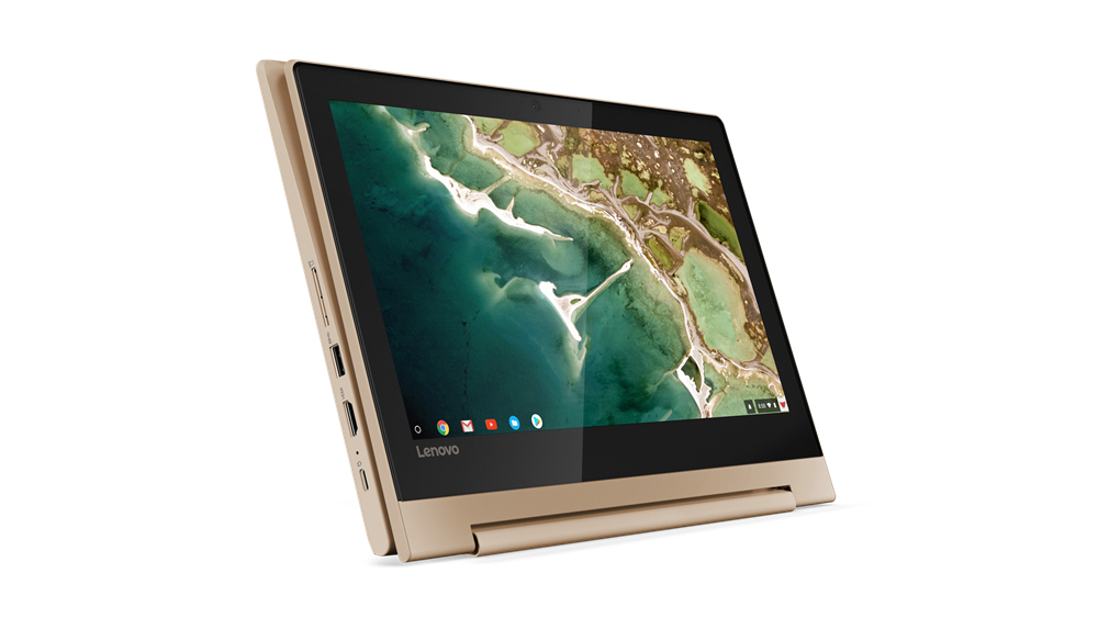 Lenovo Chromebook C330 MediaTek MT8173C 29.5 cm (11.6") Touchscreen HD 4 GB LPDDR3-SDRAM 32 GB eMMC Wi-Fi 5 (802.11ac) ChromeOS UK English Champagne - Image 14