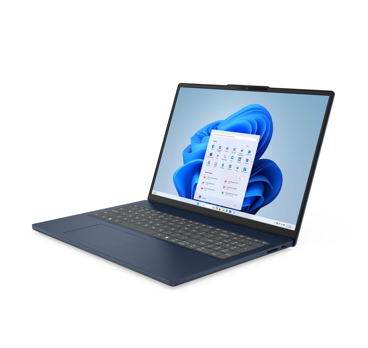 Lenovo IdeaPad Slim 3 16ARP10 AMD Ryzen™ 7 Laptop 40.6 cm (16") WUXGA 16 GB DDR5-SDRAM 1 TB SSD Wi-Fi 7 (802.11be) Windows 11 Home in S mode English Blue - Image 2