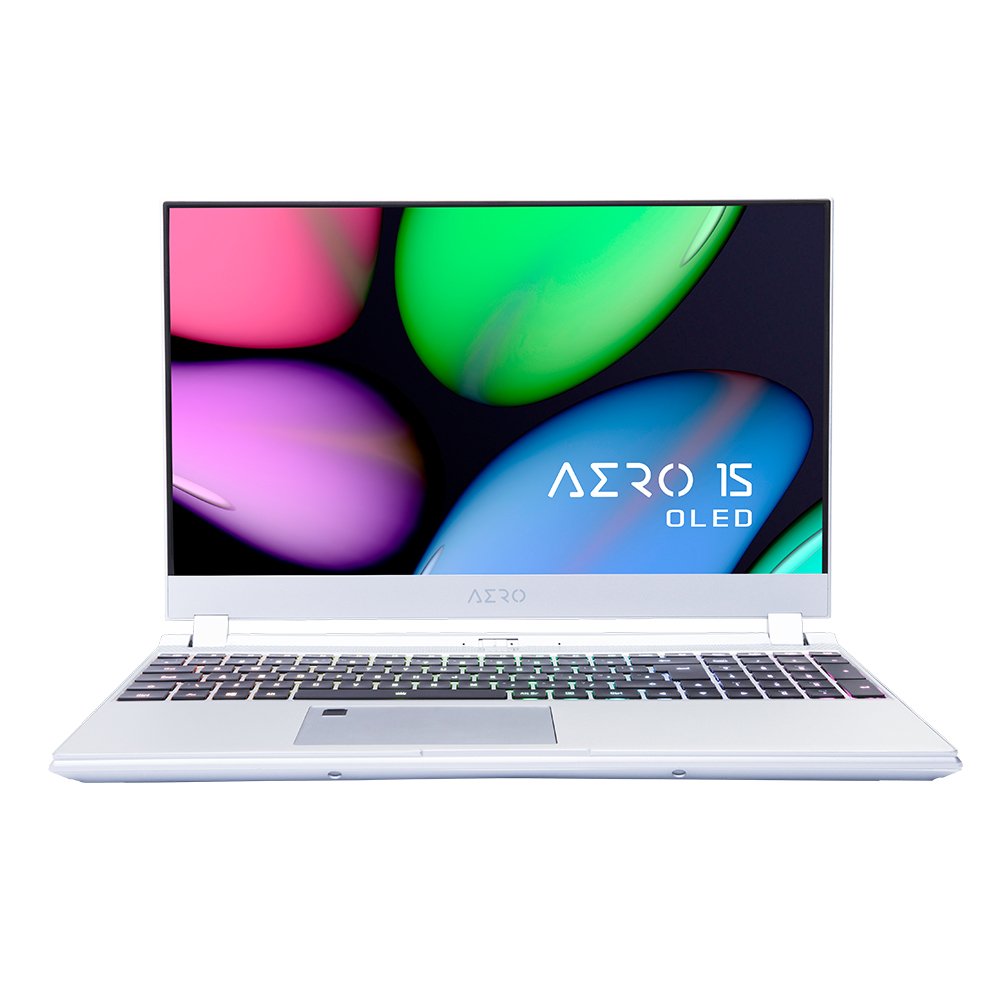 GIGABYTE AERO 15S OLED SA-7UK5130SH Intel® Core™ i7 i7-9750H Laptop 39.6 cm (15.6") 4K Ultra HD 16 GB DDR4-SDRAM 512 GB SSD NVIDIA® GeForce® GTX 1660 Ti Wi-Fi 6 (802.11ax) Windows 10 Home Silver