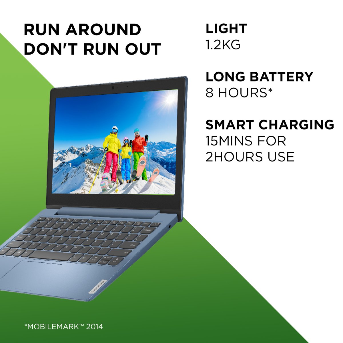 Lenovo IdeaPad 1 11IGL05 Intel® Celeron® N N4020 Laptop 29.5 cm (11.6") HD 4 GB DDR4-SDRAM 64 GB eMMC Wi-Fi 5 (802.11ac) Windows 10 Home in S mode Blue - Image 11