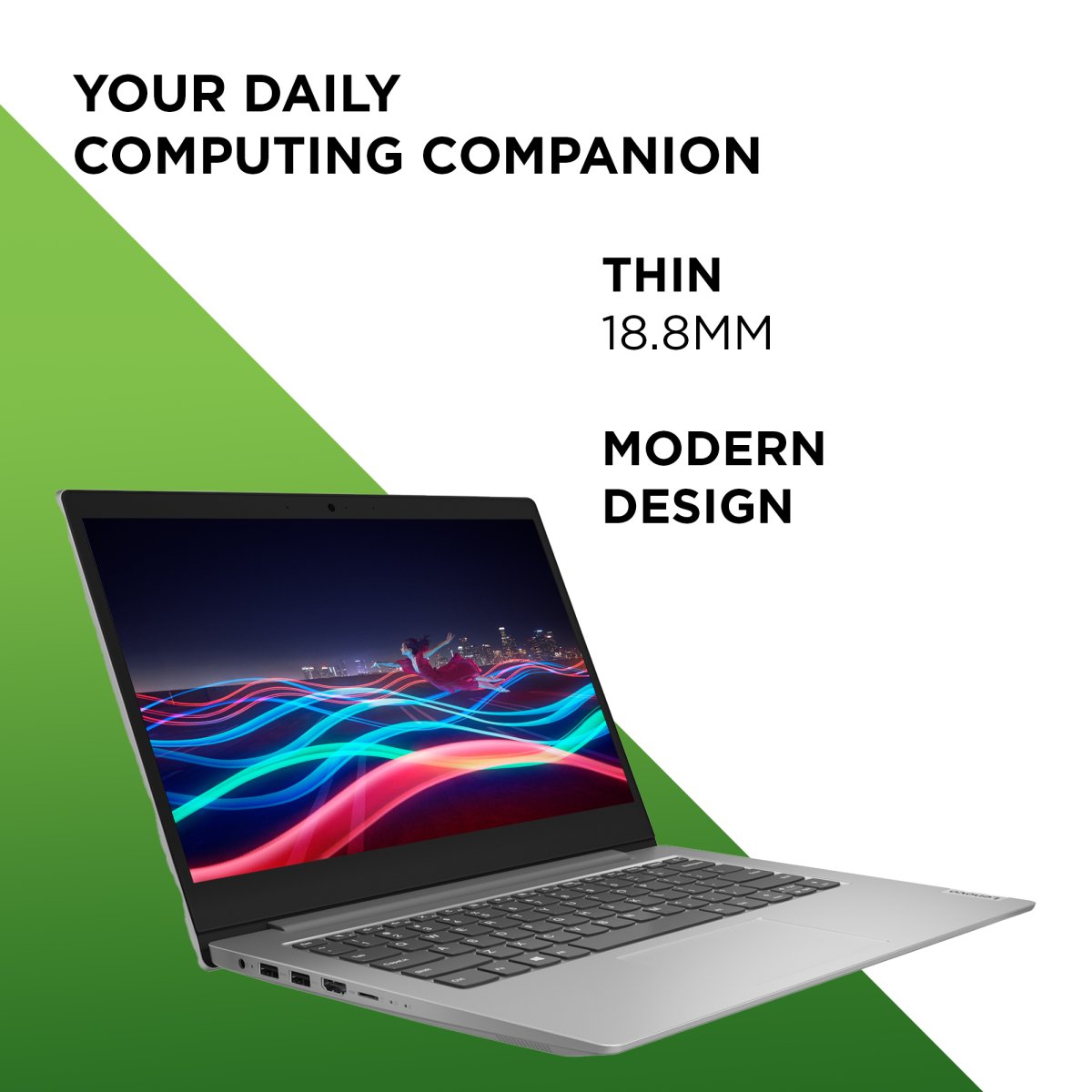 Lenovo IdeaPad 1 14IGL05 Intel® Celeron® N N4020 Laptop 35.6 cm (14") HD 4 GB DDR4-SDRAM 64 GB eMMC Wi-Fi 5 (802.11ac) Windows 10 Home in S mode Grey - Image 9