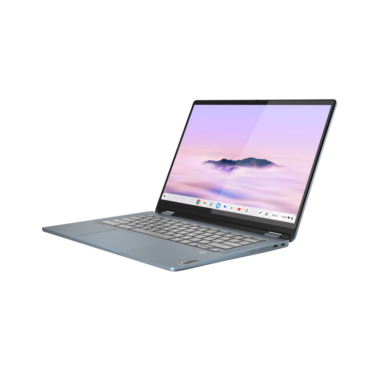 Lenovo IdeaPad Flex 5 Chrome 14IAU7 (Plus) Intel® Core™ i3 i3-1315U Chromebook 35.6 cm (14") Touchscreen WUXGA 8 GB LPDDR4x-SDRAM 256 GB SSD Wi-Fi 6E (802.11ax) ChromeOS UK English Blue - Image 3