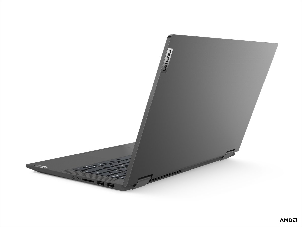 Lenovo IdeaPad Flex 5 14ARE05 AMD Ryzen™ 3 4300U Hybrid (2-in-1) 35.6 cm (14") Touchscreen Full HD 4 GB DDR4-SDRAM 128 GB SSD Wi-Fi 5 (802.11ac) Windows 10 Home in S mode Graphite, Grey - Image 3