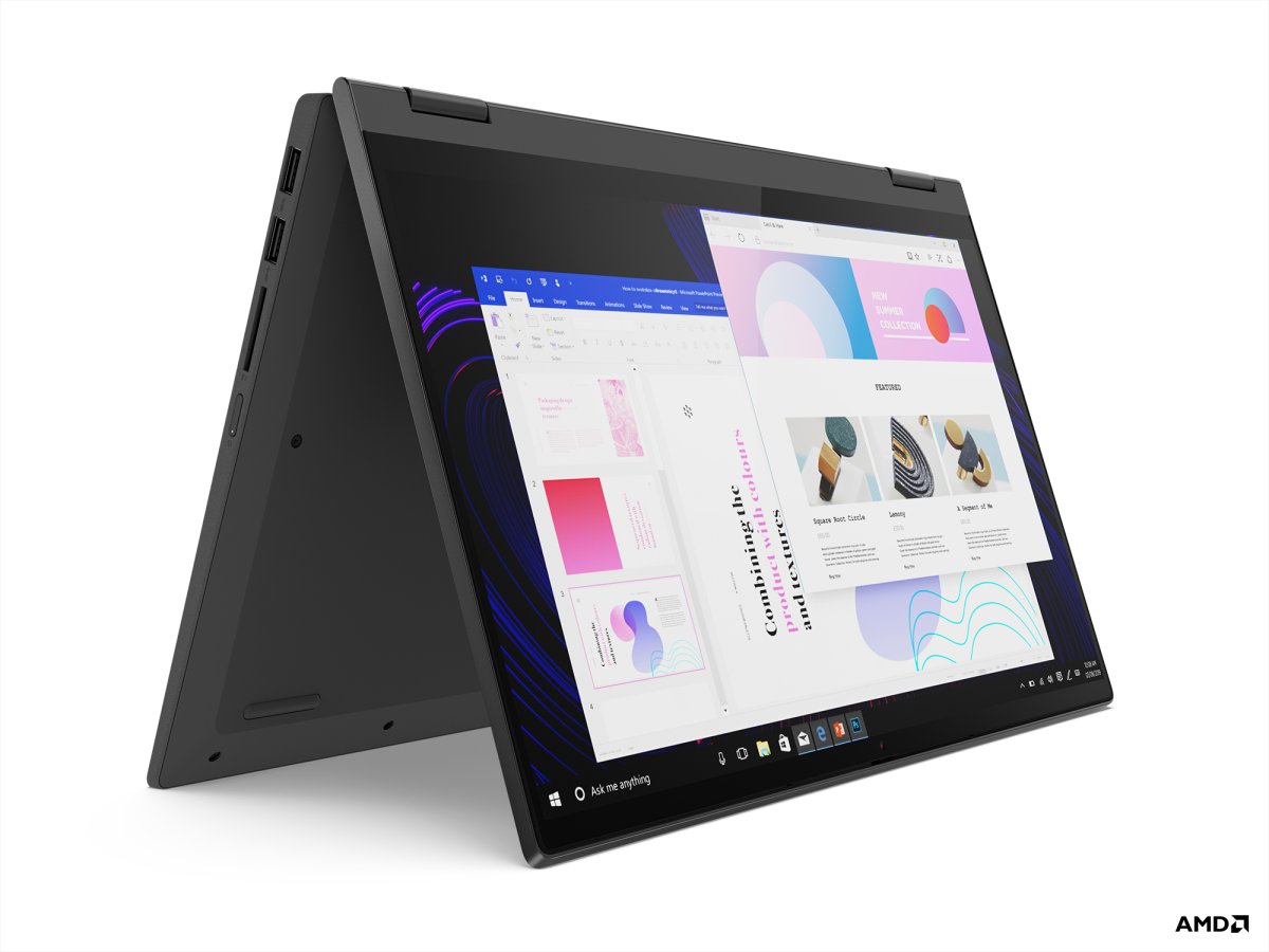 Lenovo IdeaPad Flex 5 14ARE05 AMD Ryzen™ 3 4300U Hybrid (2-in-1) 35.6 cm (14") Touchscreen Full HD 4 GB DDR4-SDRAM 128 GB SSD Wi-Fi 5 (802.11ac) Windows 10 Home in S mode Graphite, Grey - Image 11