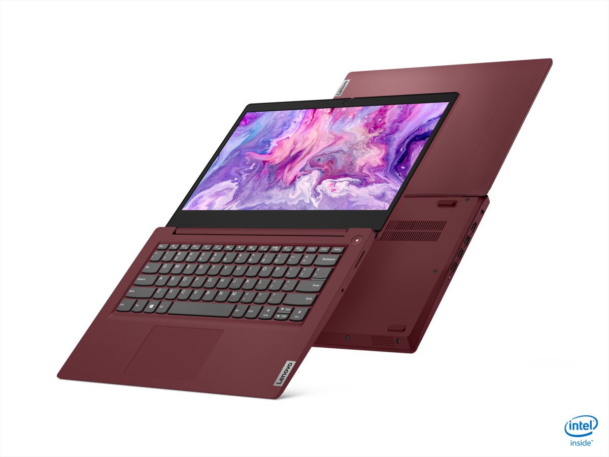 Lenovo IdeaPad 3 14IIL05 Intel® Core™ i3 i3-1005G1 Laptop 35.6 cm (14") Full HD 4 GB DDR4-SDRAM 128 GB SSD Wi-Fi 6 (802.11ax) Windows 10 Home in S mode English Cherry (fruit), Red - Image 4