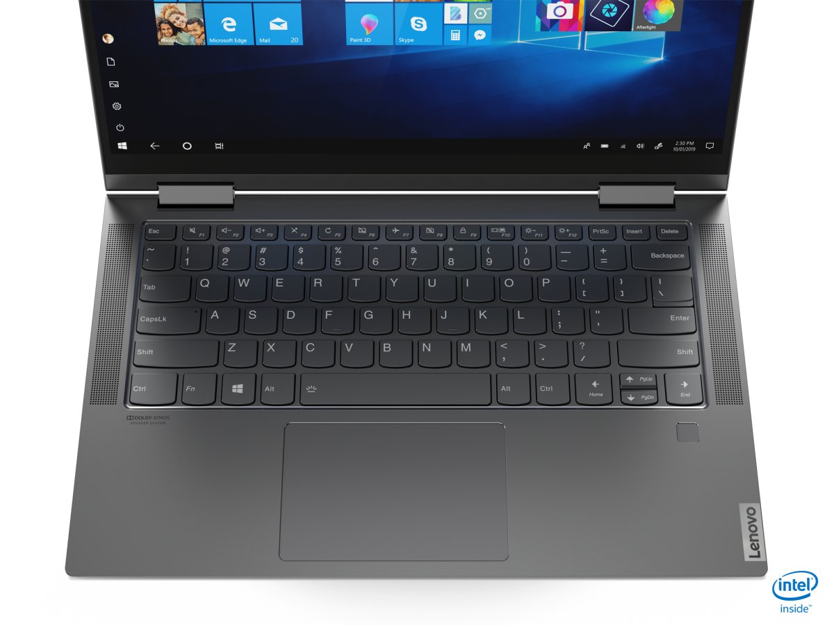 Lenovo Yoga C740-14IML Intel® Core™ i5 i5-10210U Hybrid (2-in-1) 35.6 cm (14") Touchscreen Full HD 8 GB DDR4-SDRAM 256 GB SSD Wi-Fi 6 (802.11ax) Windows 10 Home English Grey - Image 5