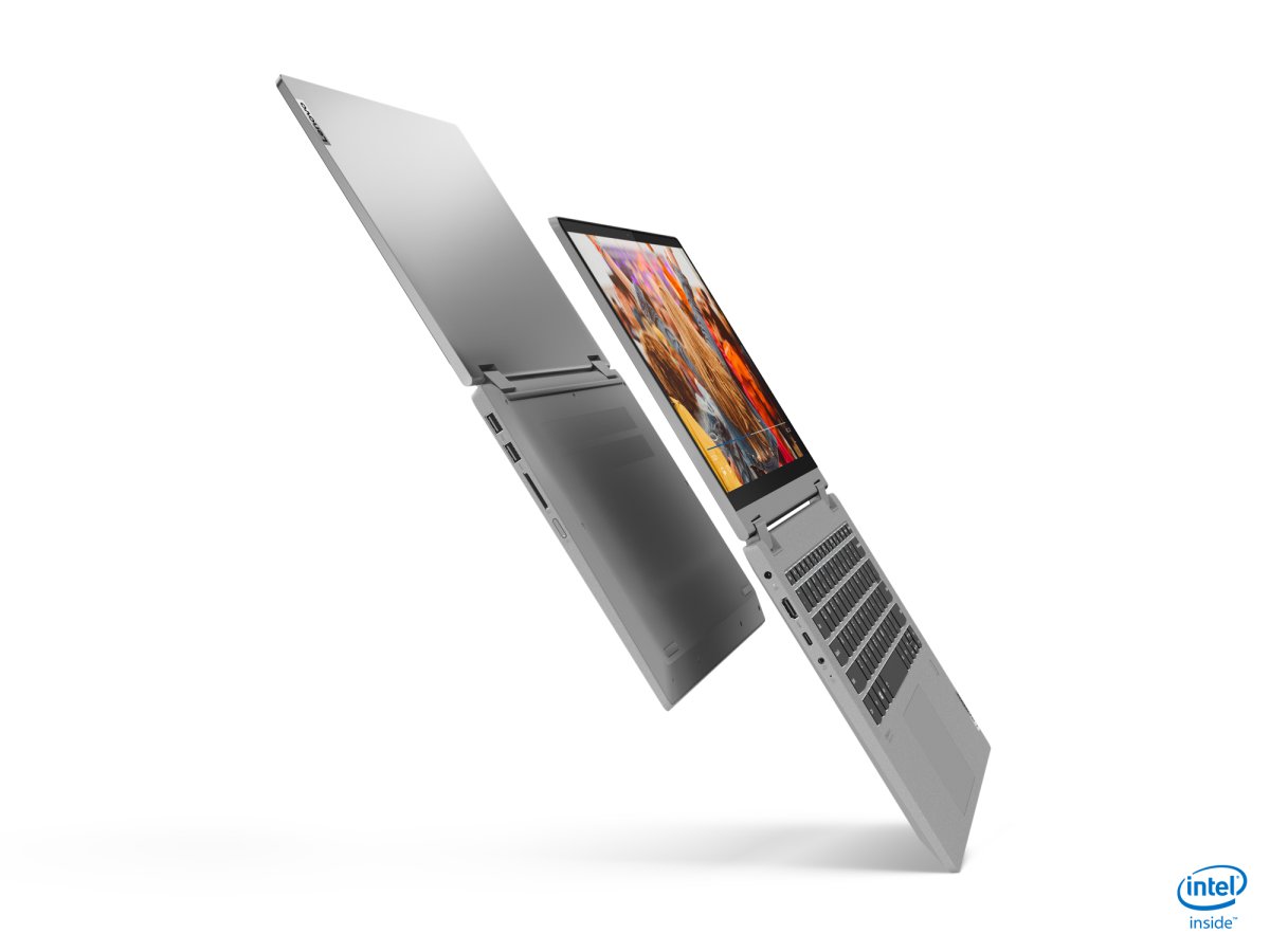 Lenovo IdeaPad Flex 5 14IIL05 Intel® Core™ i3 i3-1005G1 Hybrid (2-in-1) 35.6 cm (14") Touchscreen Full HD 4 GB DDR4-SDRAM 128 GB SSD Wi-Fi 6 (802.11ax) Windows 10 Home in S mode Grey, Platinum - Image 6
