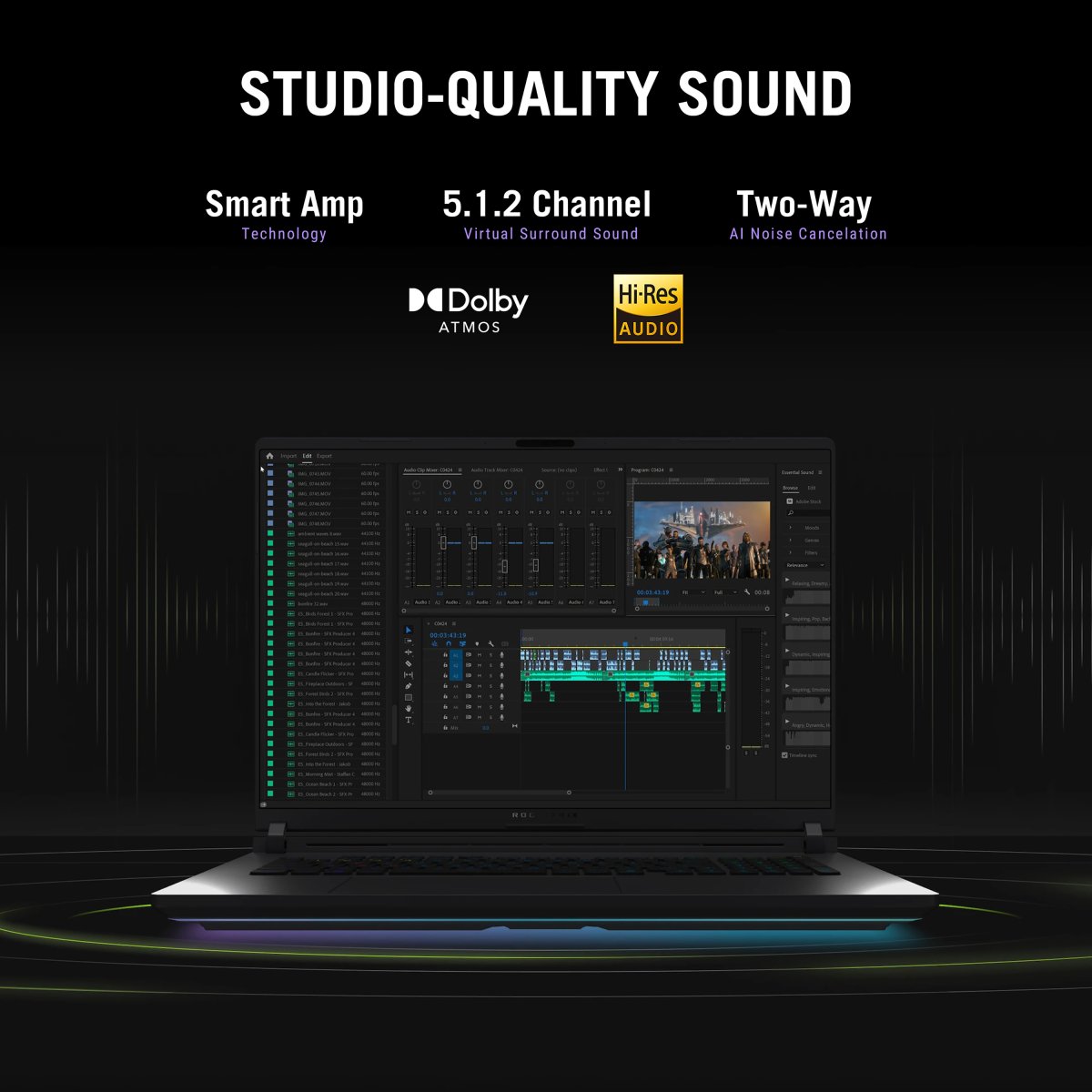 ASUS ROG Strix G18 G815LR-S9002W Intel Core Ultra 9 275HX Laptop 45.7 cm (18") WQXGA 32 GB DDR5-SDRAM 1 TB SSD NVIDIA GeForce RTX 5070 Ti Wi-Fi 7 (802.11be) Windows 11 Home Grey - Image 13
