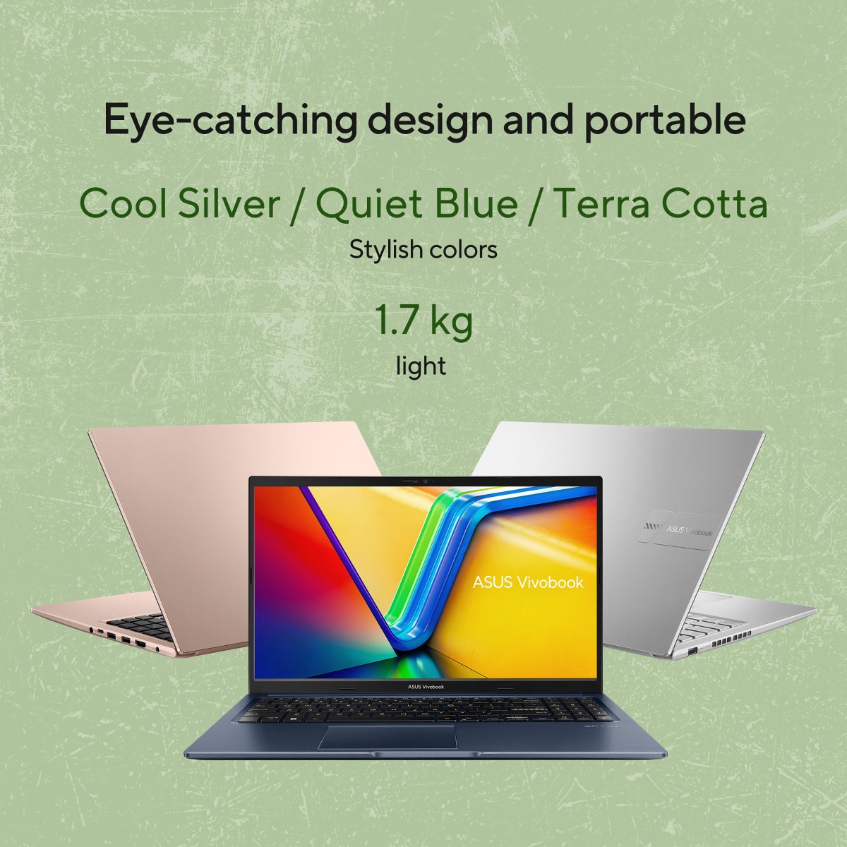 ASUS Vivobook 15 M1502YA-NJ397W AMD Ryzen™ 5 7430U Laptop 39.6 cm (15.6") Full HD 8 GB DDR4-SDRAM 512 GB SSD Wi-Fi 6E (802.11ax) Windows 11 Home Blue - Image 12
