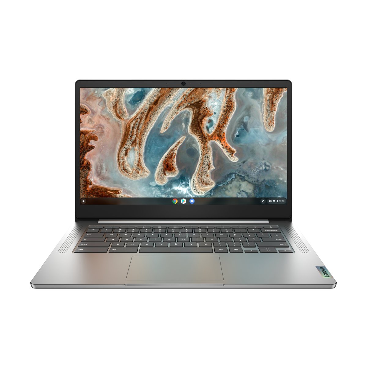 Lenovo IdeaPad 3 Chrome 14M836 MediaTek MT8183 Chromebook 35.6 cm (14") Full HD 4 GB LPDDR4x-SDRAM 64 GB eMMC Wi-Fi 5 (802.11ac) ChromeOS English Grey