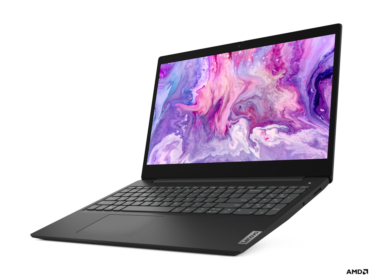 Lenovo IdeaPad 3 15ADA05 AMD 3000 3020E Laptop 39.6 cm (15.6") Full HD 4 GB DDR4-SDRAM 128 GB SSD Wi-Fi 5 (802.11ac) Windows 10 Home in S mode UK English Black