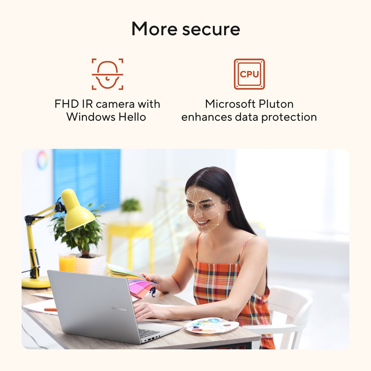 ASUS Vivobook 14 M1407KA-LY134W Copilot+ PC AMD Ryzen™ AI 5 330 Laptop 35.6 cm (14") WUXGA 16 GB DDR5-SDRAM 512 GB SSD Wi-Fi 6 (802.11ax) Windows 11 Home Blue - Image 14