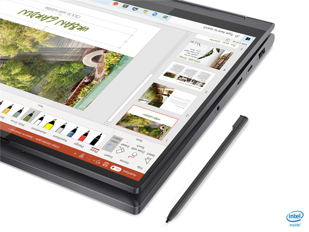 Lenovo Yoga 9 15IMH5 Intel® Core™ i9 i9-10980HK Hybrid (2-in-1) 39.6 cm (15.6") Touchscreen 4K Ultra HD 16 GB DDR4-SDRAM 1 TB SSD NVIDIA® GeForce® GTX 1650 Ti Wi-Fi 6 (802.11ax) Windows 10 Home Grey - Image 8