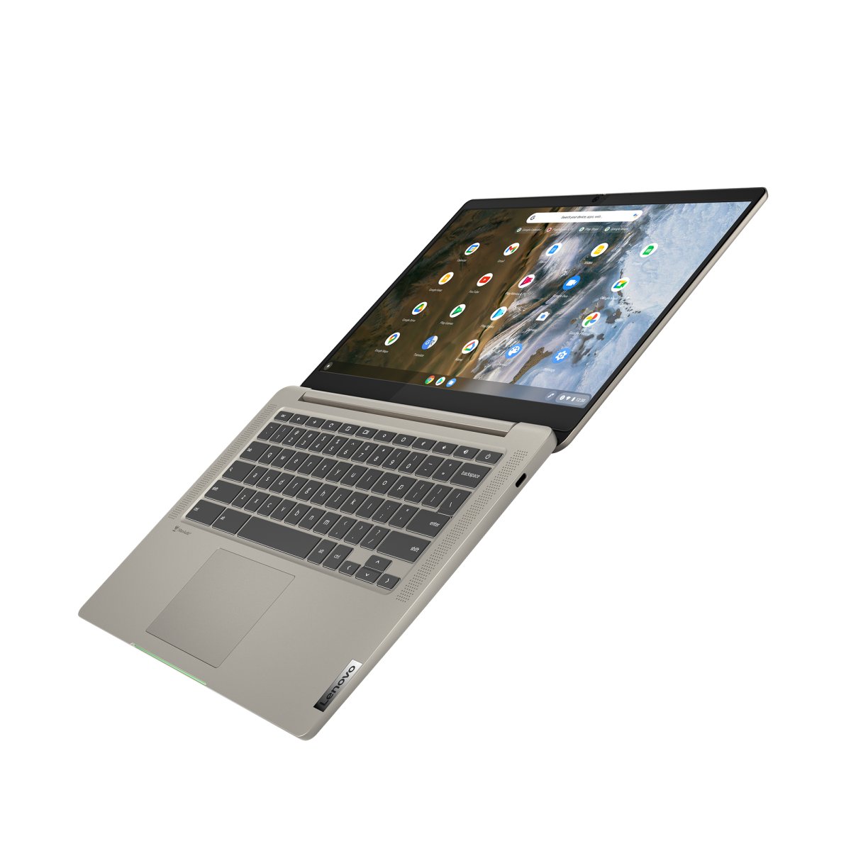 Lenovo IdeaPad 5 Chrome 14ITL6 Intel® Core™ i3 i3-1115G4 Chromebook 35.6 cm (14") Touchscreen Full HD 4 GB LPDDR4x-SDRAM 128 GB SSD Wi-Fi 6 (802.11ax) ChromeOS UK English Sand - Image 5