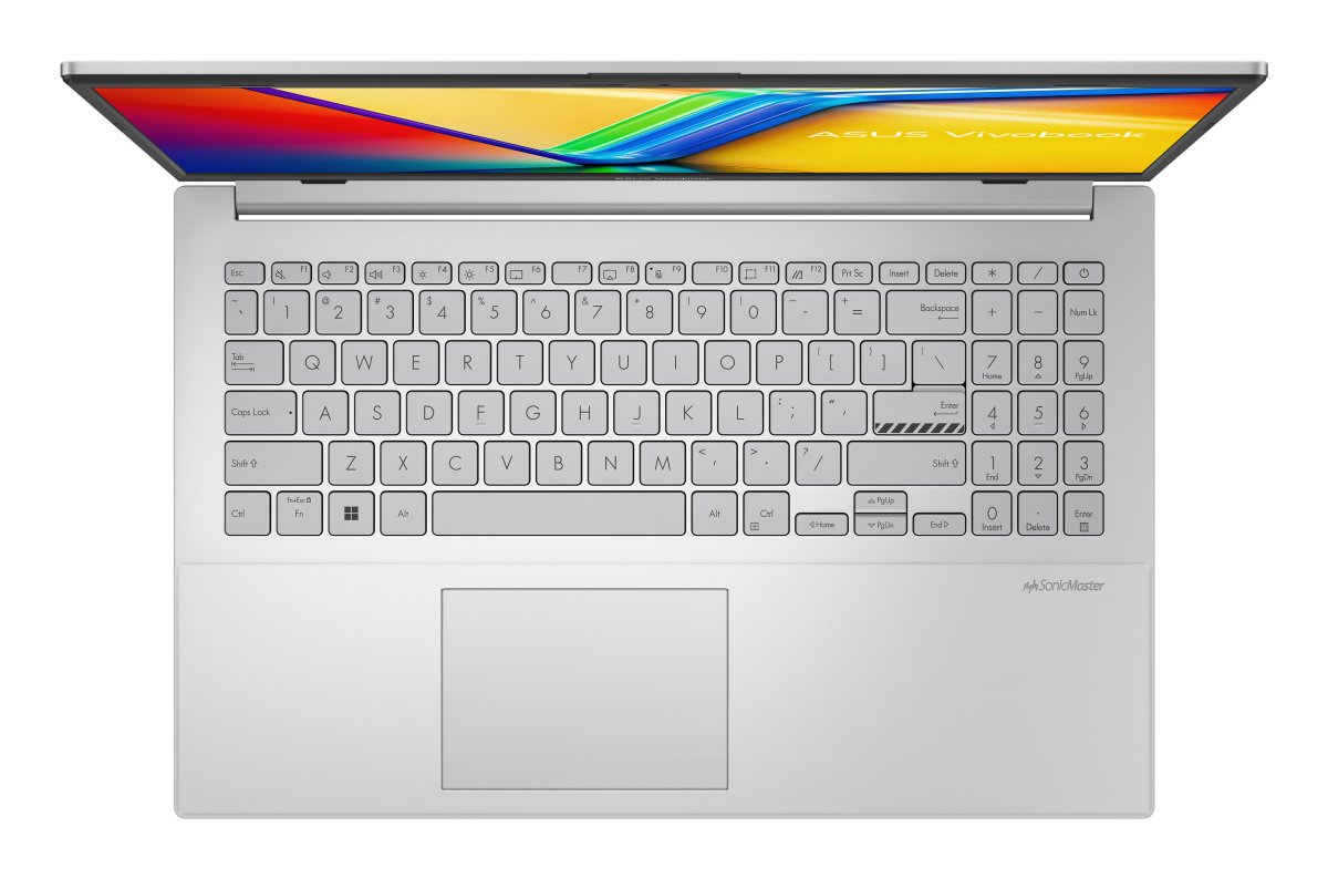 ASUS Vivobook Go 15 E1504FA-BQ2885W AMD Ryzen™ 3 7320U Laptop 39.6 cm (15.6") Full HD 8 GB LPDDR5-SDRAM 512 GB SSD Wi-Fi 6E (802.11ax) Windows 11 Home in S mode Silver - Image 5