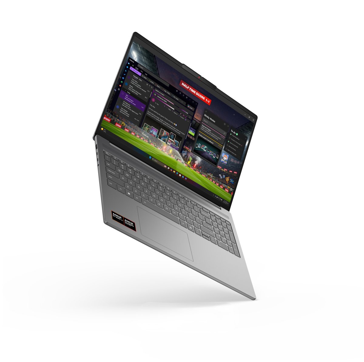Lenovo IdeaPad Slim 5 16AGP11 Copilot+ PC AMD Ryzen™ AI 7 445 Laptop 40.6 cm (16") WUXGA 16 GB DDR5-SDRAM 512 GB SSD Wi-Fi 7 (802.11be) Windows 11 Home English Grey - Image 5