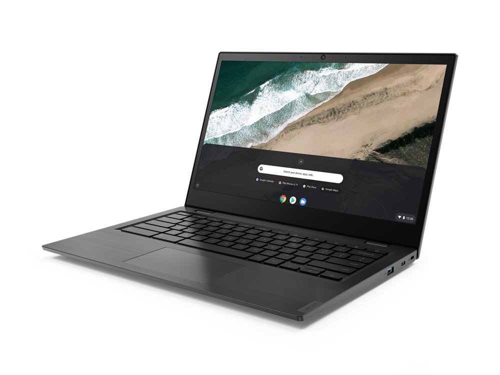 Lenovo Chromebook S345-14AST AMD A6 A6-9220C 35.6 cm (14") Touchscreen Full HD 4 GB DDR4-SDRAM 32 GB eMMC Wi-Fi 5 (802.11ac) ChromeOS UK English Grey