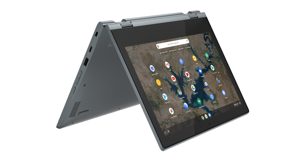 Lenovo IdeaPad Flex 3 CB 11IGL05 Intel® Celeron® N N4020 Chromebook 29.5 cm (11.6") Touchscreen HD 4 GB LPDDR4-SDRAM 64 GB eMMC Wi-Fi 5 (802.11ac) ChromeOS UK English Blue - Image 9