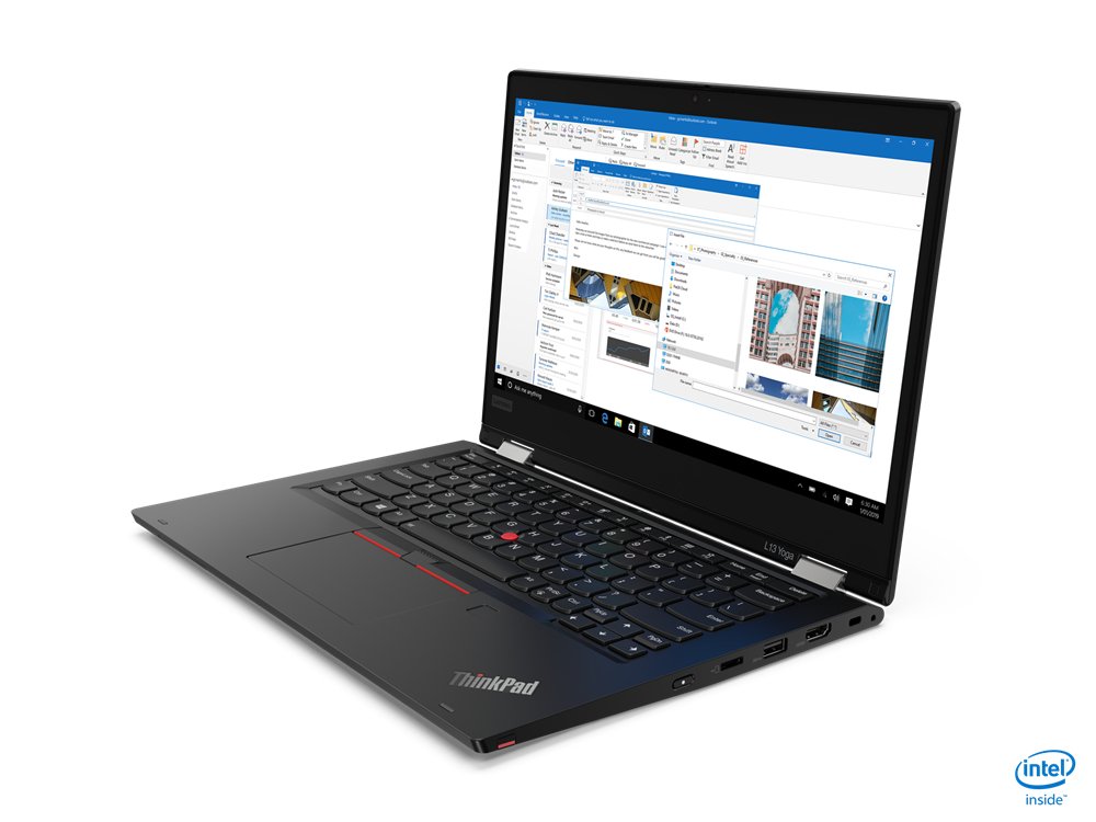 Lenovo ThinkPad L13 Yoga Intel® Core™ i5 i5-10210U Hybrid (2-in-1) 13.3" Touchscreen Full HD 16 GB DDR4-SDRAM 512 GB SSD Wi-Fi 5 (802.11ac) Windows 10 Pro Black - Image 2